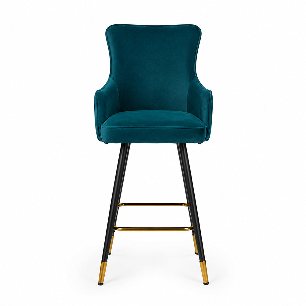 Doe Buck Nolen Barstool|Teal
