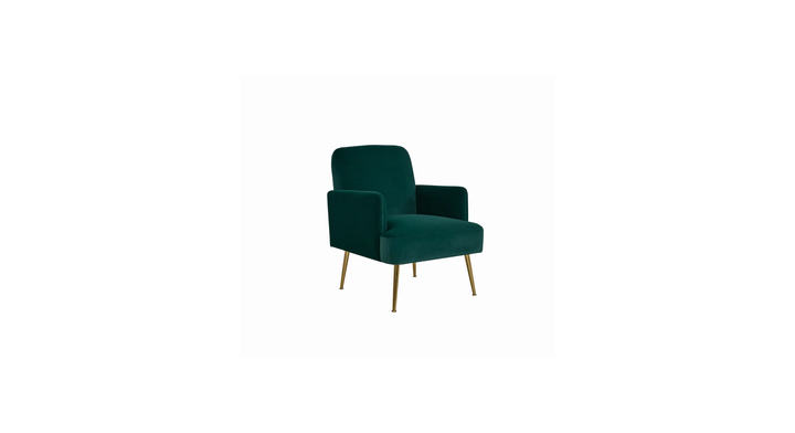 Esme Accent Chair Green | Modern Upholstered Accent Chair Olive Green
