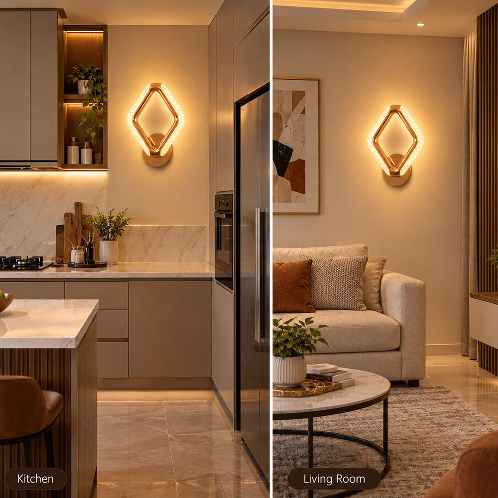 Nature Inspired Decorative Wall Light – Style A