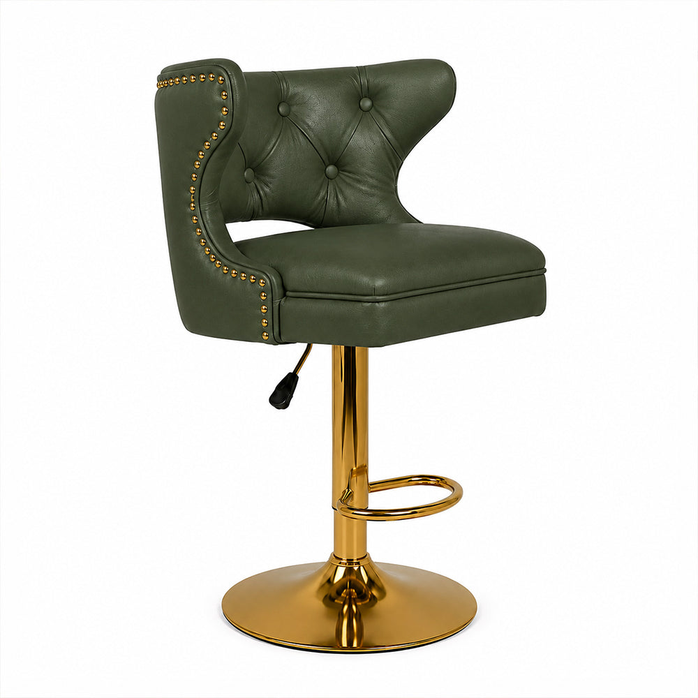 Doe Buck Verona Barstool|Green