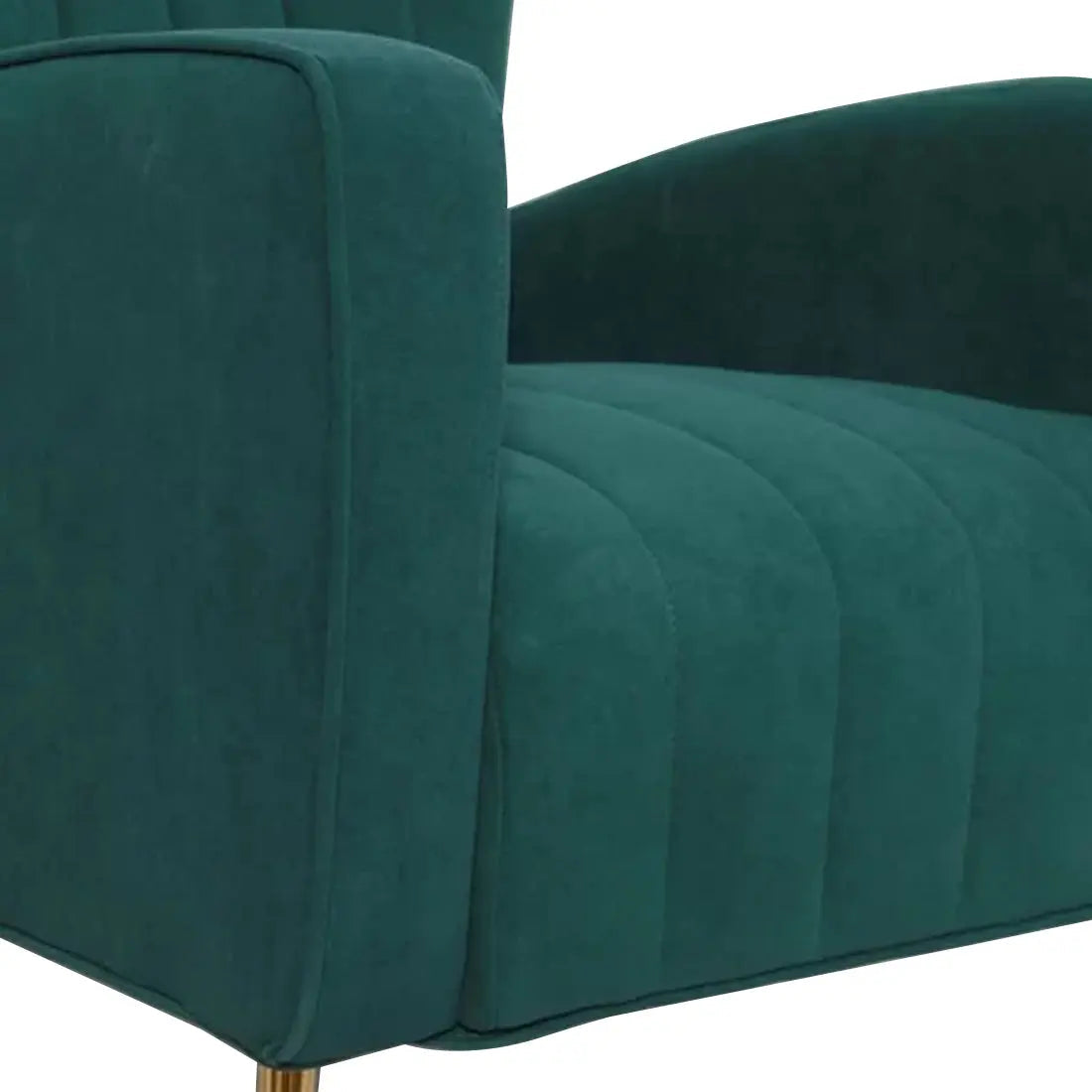 Orion Wingback Accent Chair – Green