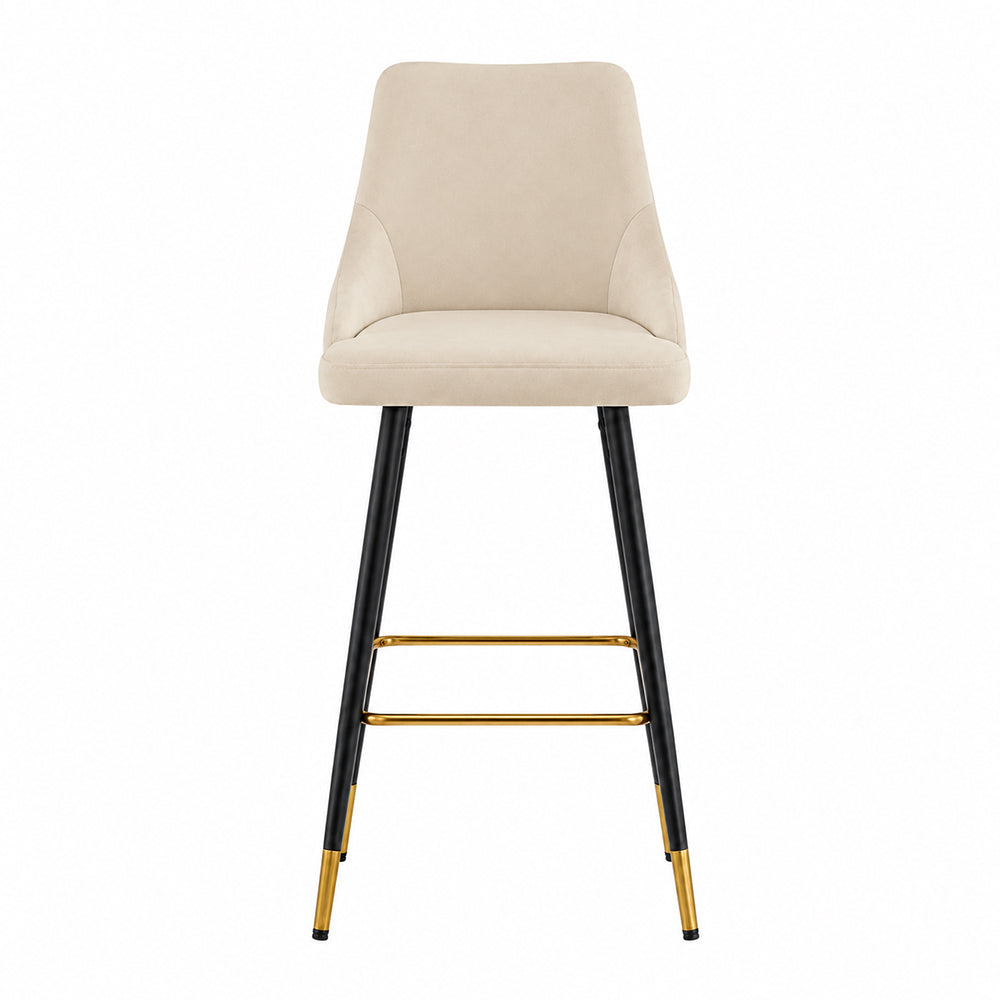 Doe Buck Davan Barstool|Beige
