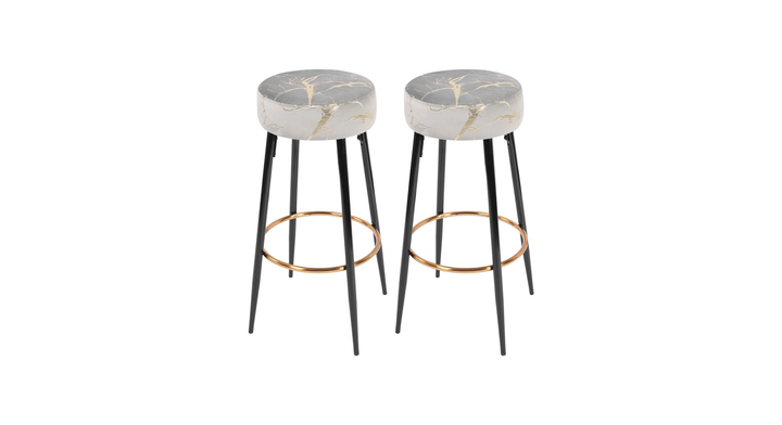 Nahman Bar Stool - Grey