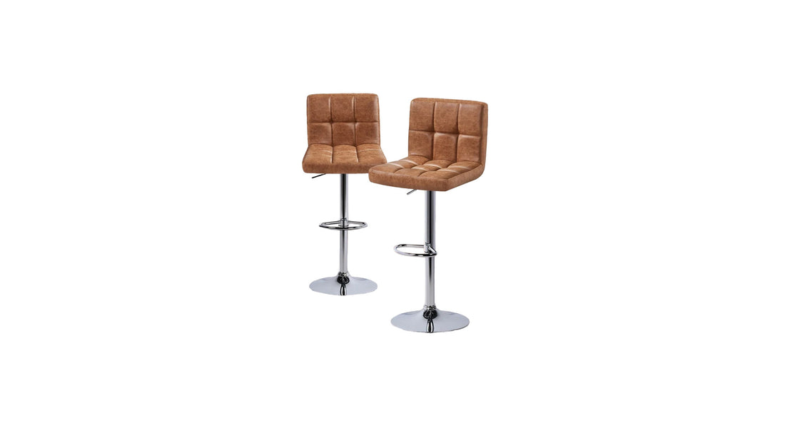 Gerrilyn Swiel Adjustable Bar Stool - Tan