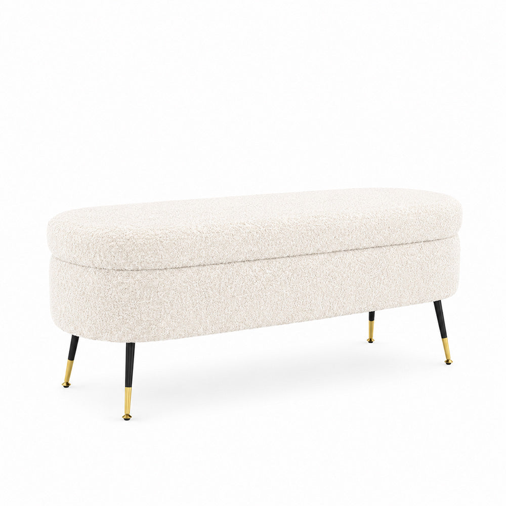 Doe Buck Hilbert bench|White