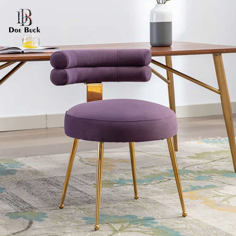 Swizzy Accent Chair Purple | Soft Cushion Accent Chair Violet Purple