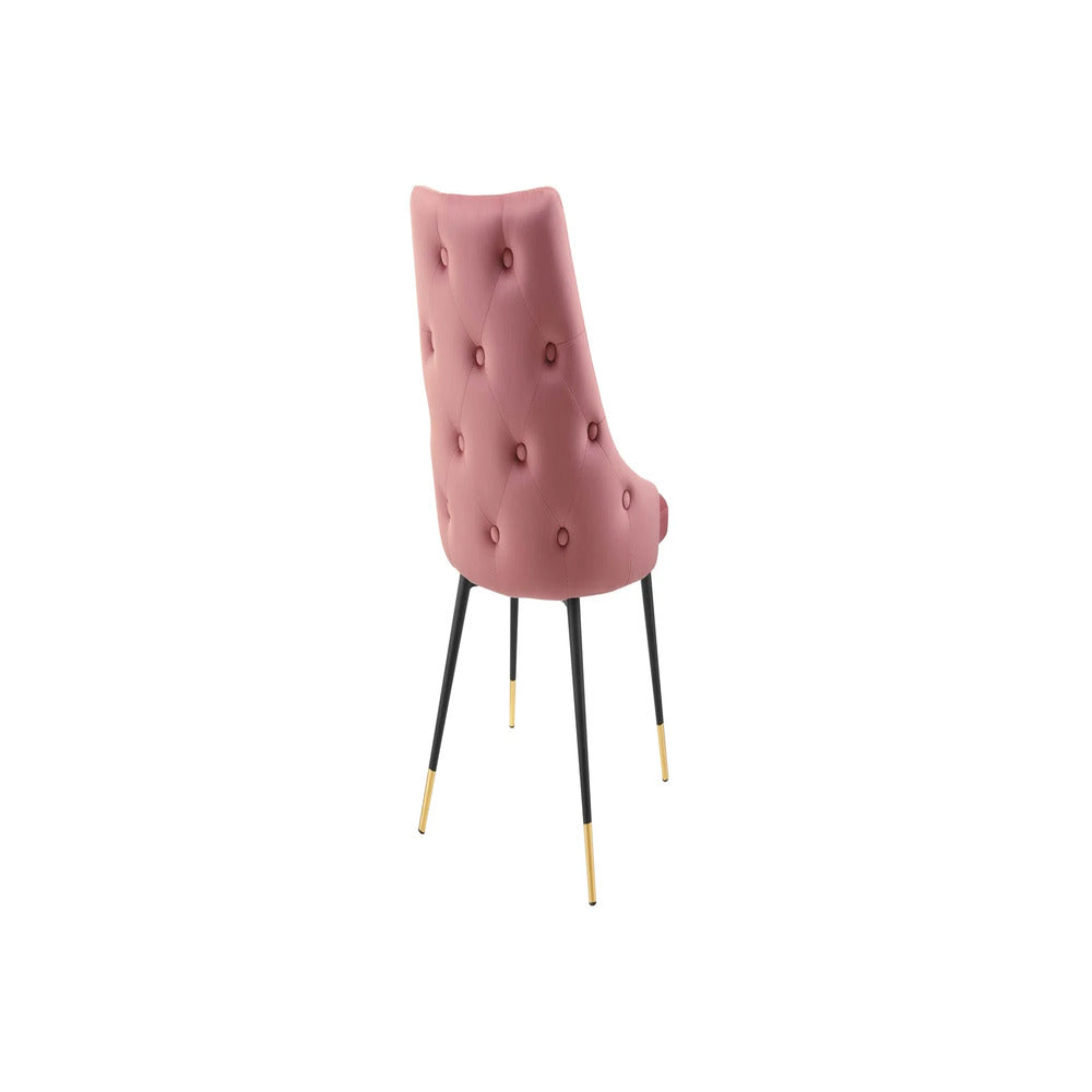 Sumra Accent Chair Pink | Premium Lounge Accent Chair Rose Pink