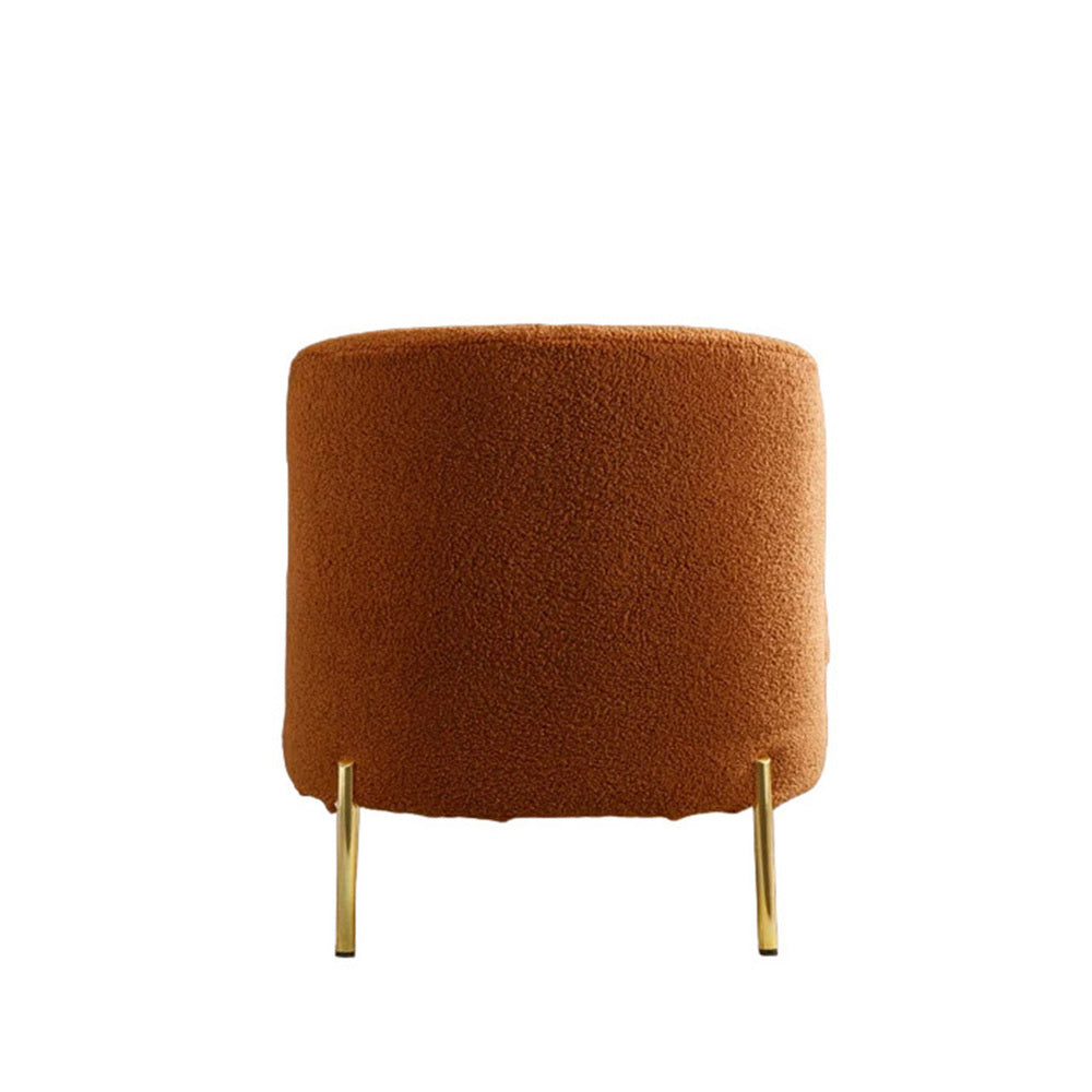 Addaly Accent Chair Orange | Modern Home Accent Chair Burnt Orange