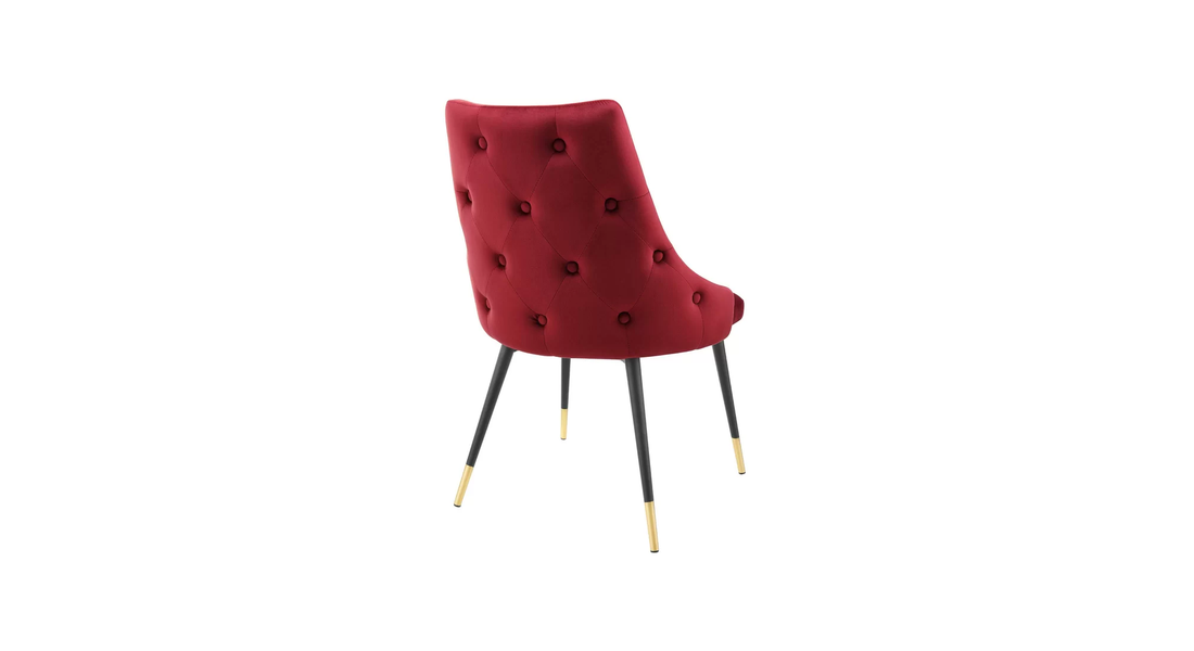 Sumra Accent Chair Burgundy | Premium Lounge Accent Chair Burgundy Red