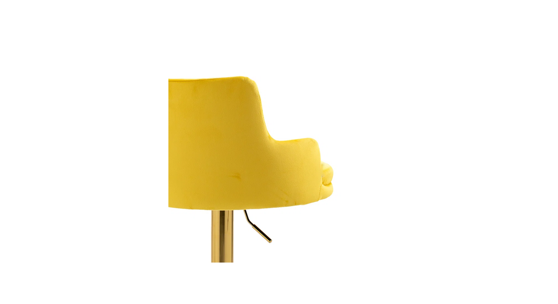 Oliver Bar Stool - Mustard