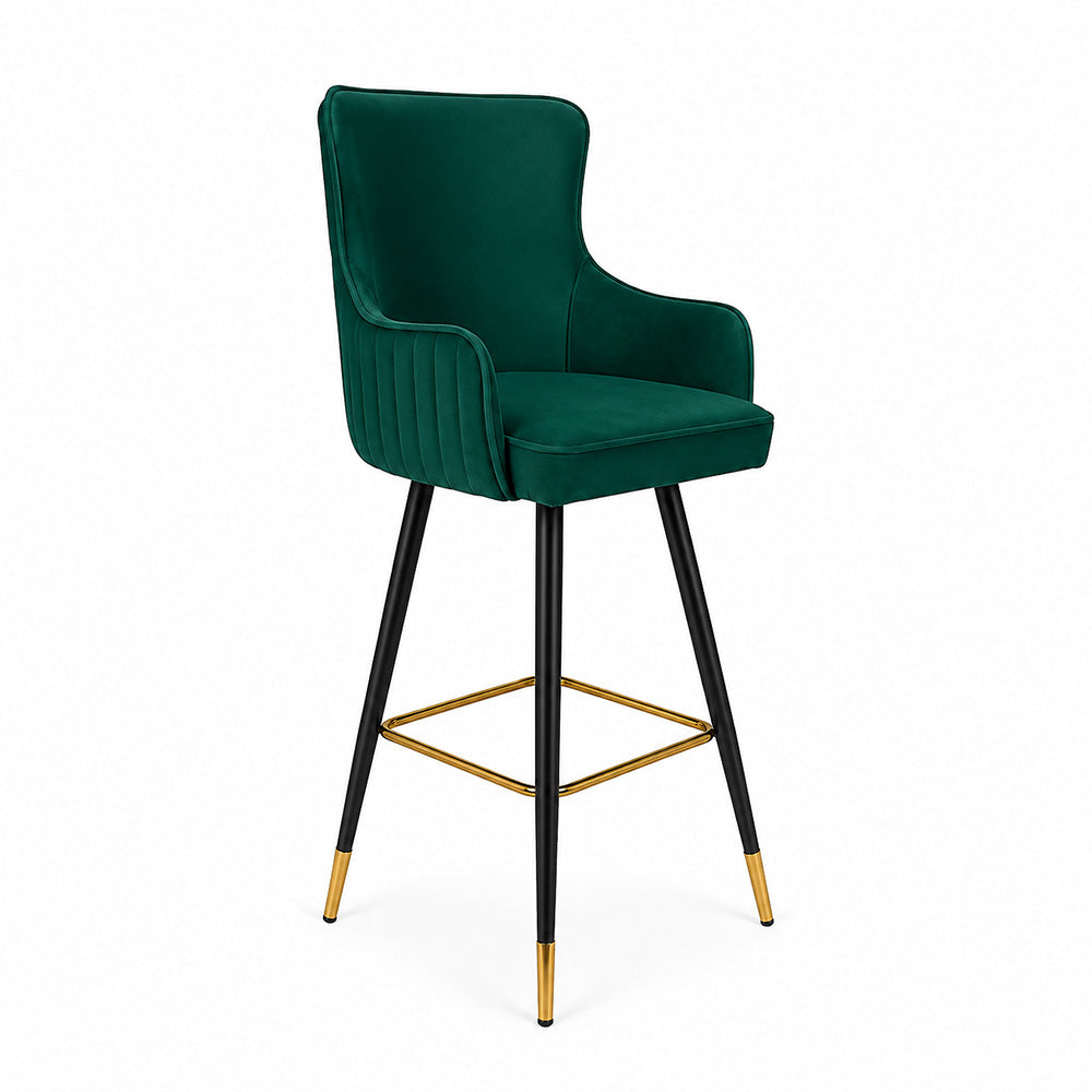 Doe Buck Nolen Barstool|Green