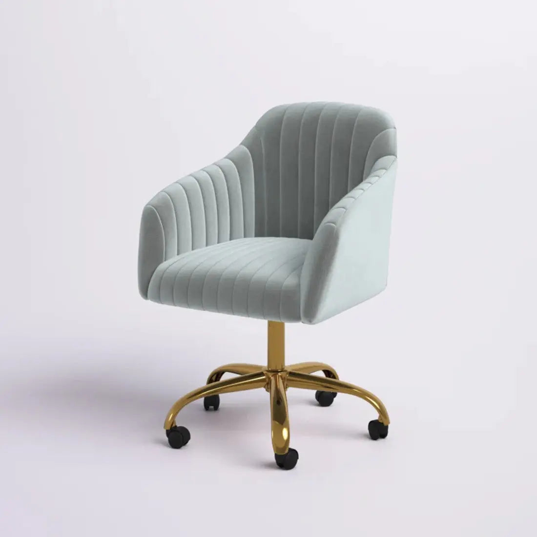 Louise Upholstered Task Chair – Grey
