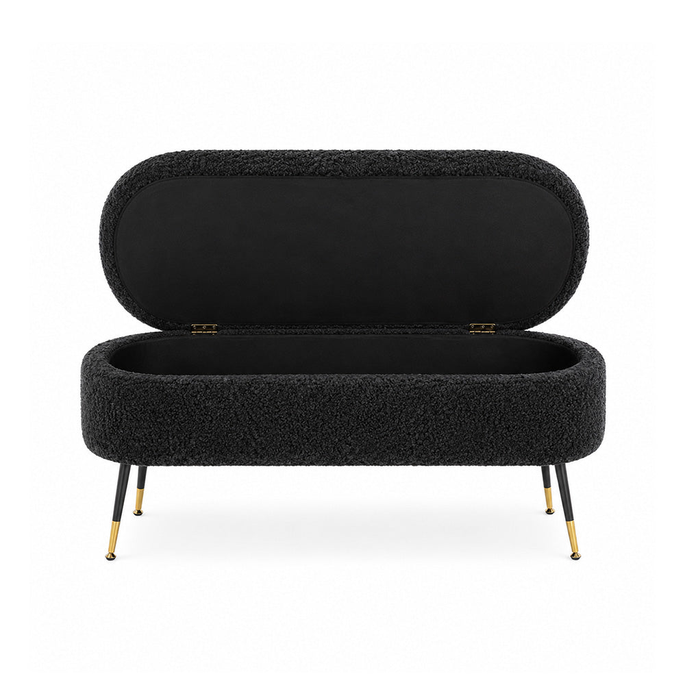 Doe Buck Hilbert bench|Black