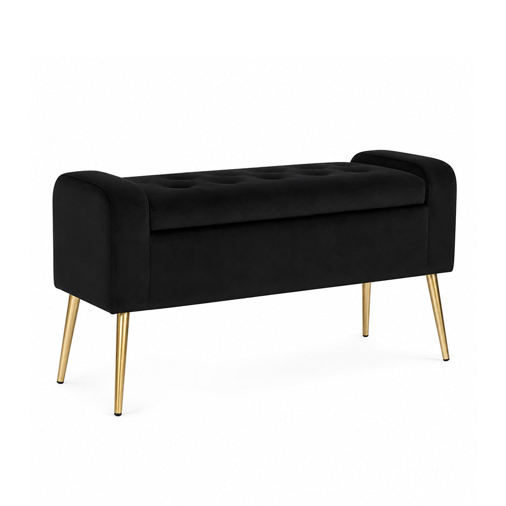 Doe Buck victoria bench|Black