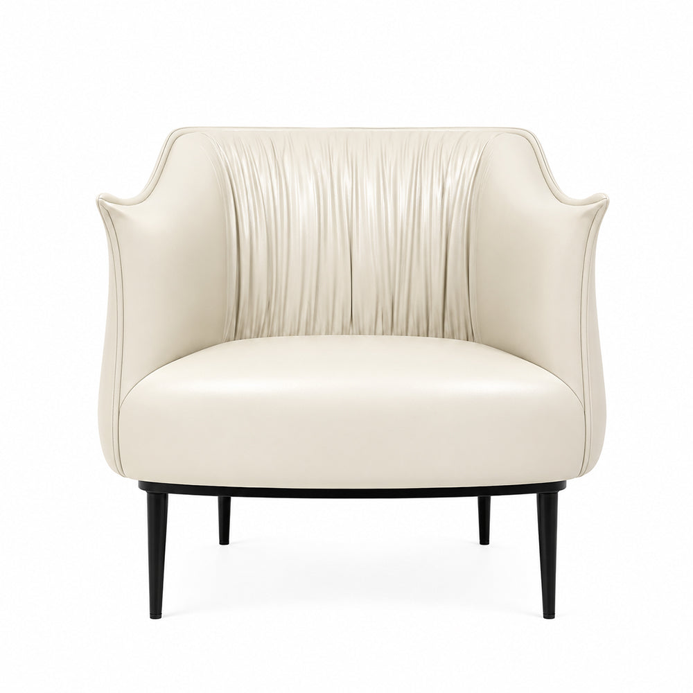 Almeda Lounge Chair| Off-White