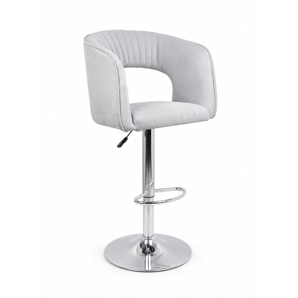 Doe Buck Dee Swiel Bar Stool|Grey