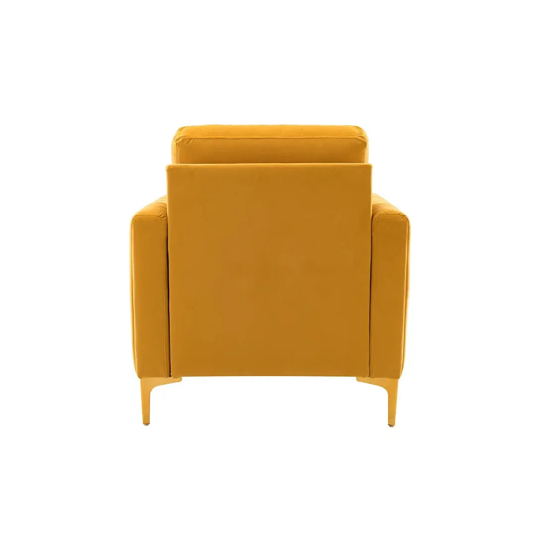 Rafeal Lounge Chair - Mustard