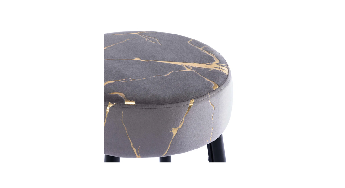 Nahman Bar Stool - Grey