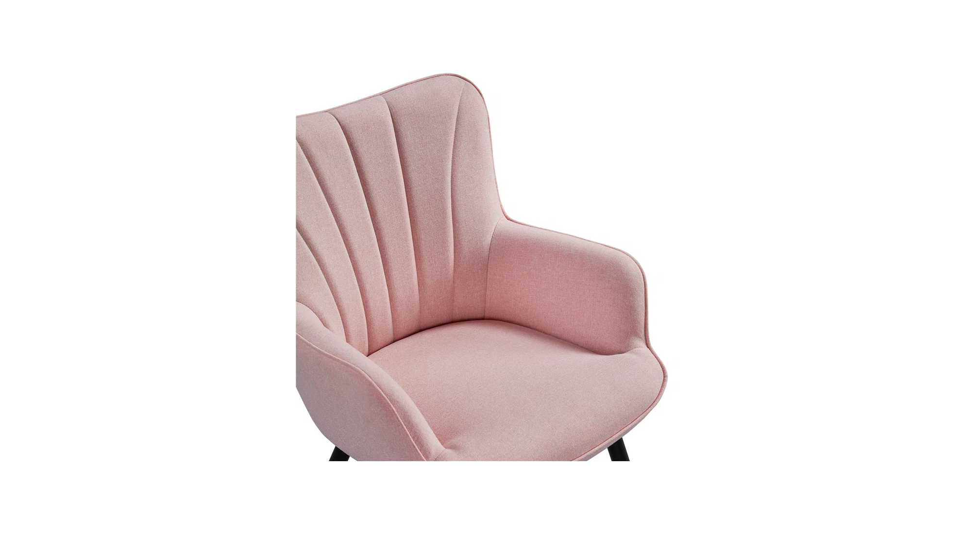 Artel Accent Chair Pink | Compact Lounge Chair Soft Pink