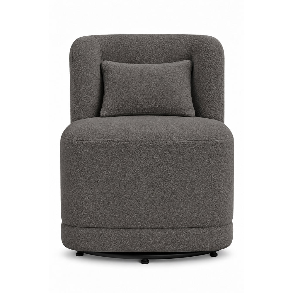 Doe Buck Schillar Lounge Chair | Grey