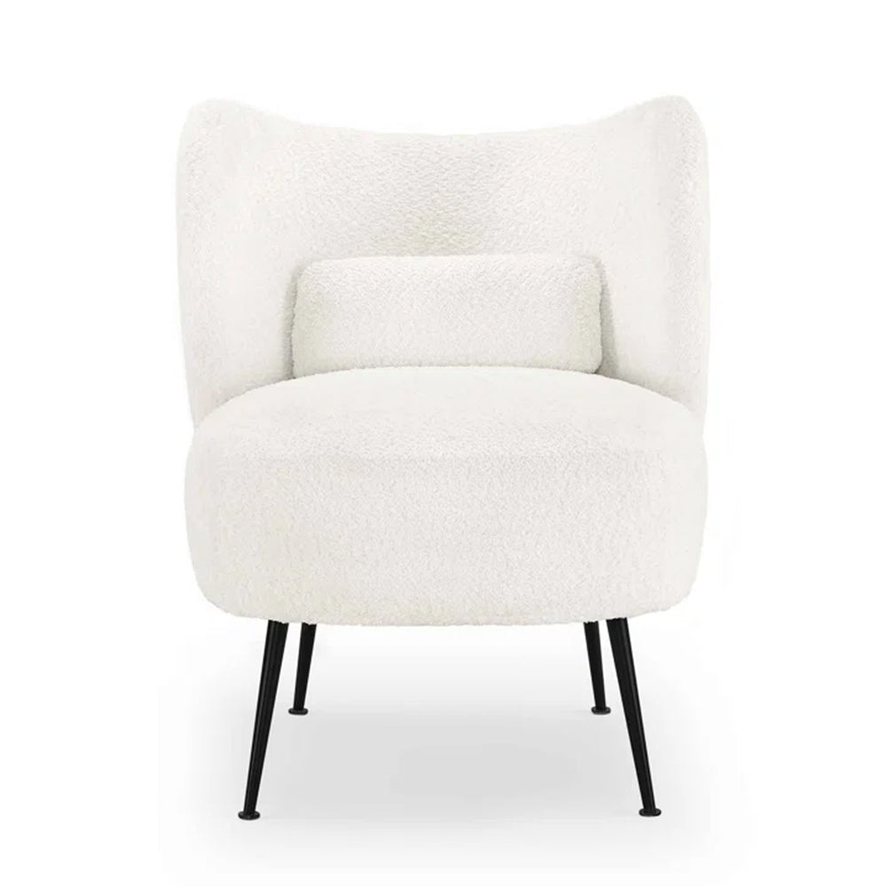 Collin Accent Chair| White