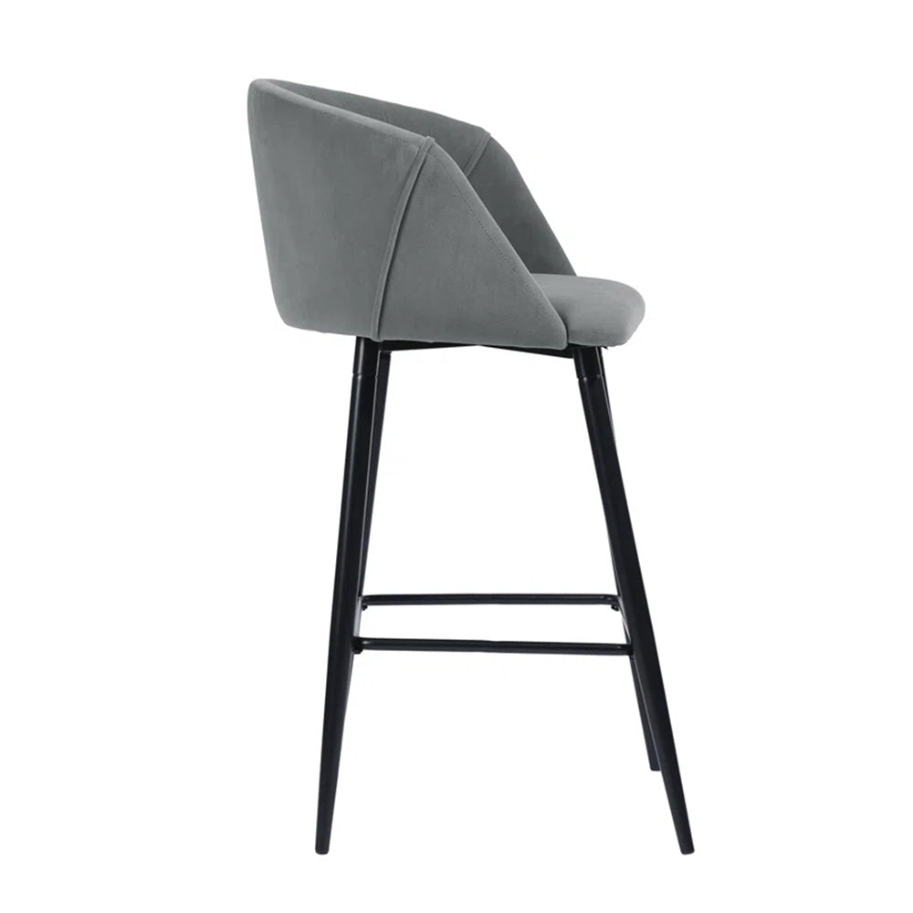 Doe Buck Clea Barstool|Grey