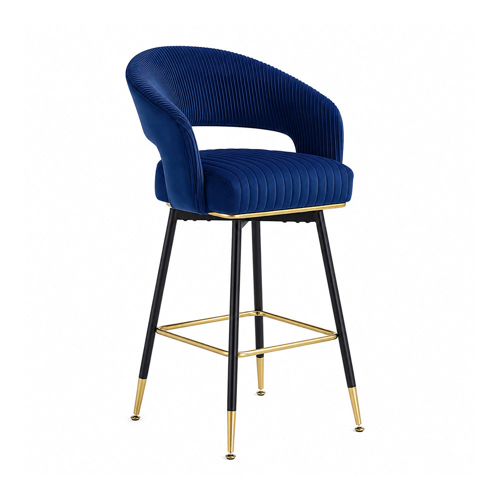 Doe Buck Mixoy Barstool|Blue