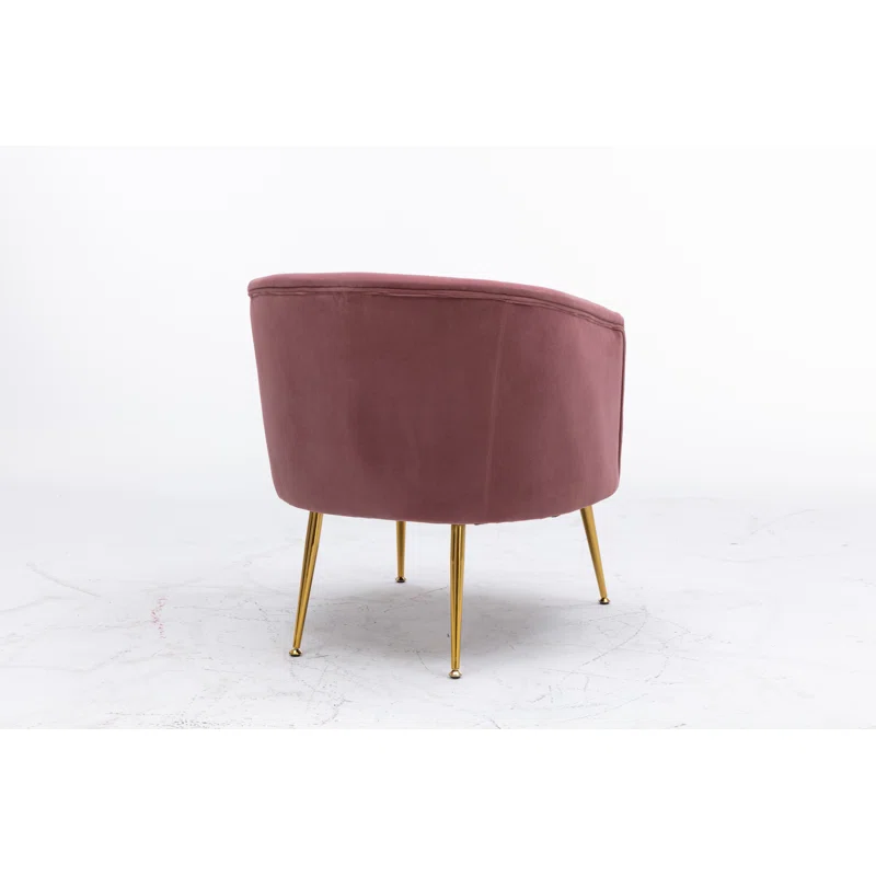 Jiba Accent Chair Yellow | Plush Lounge Accent Chair Mustard Yellow