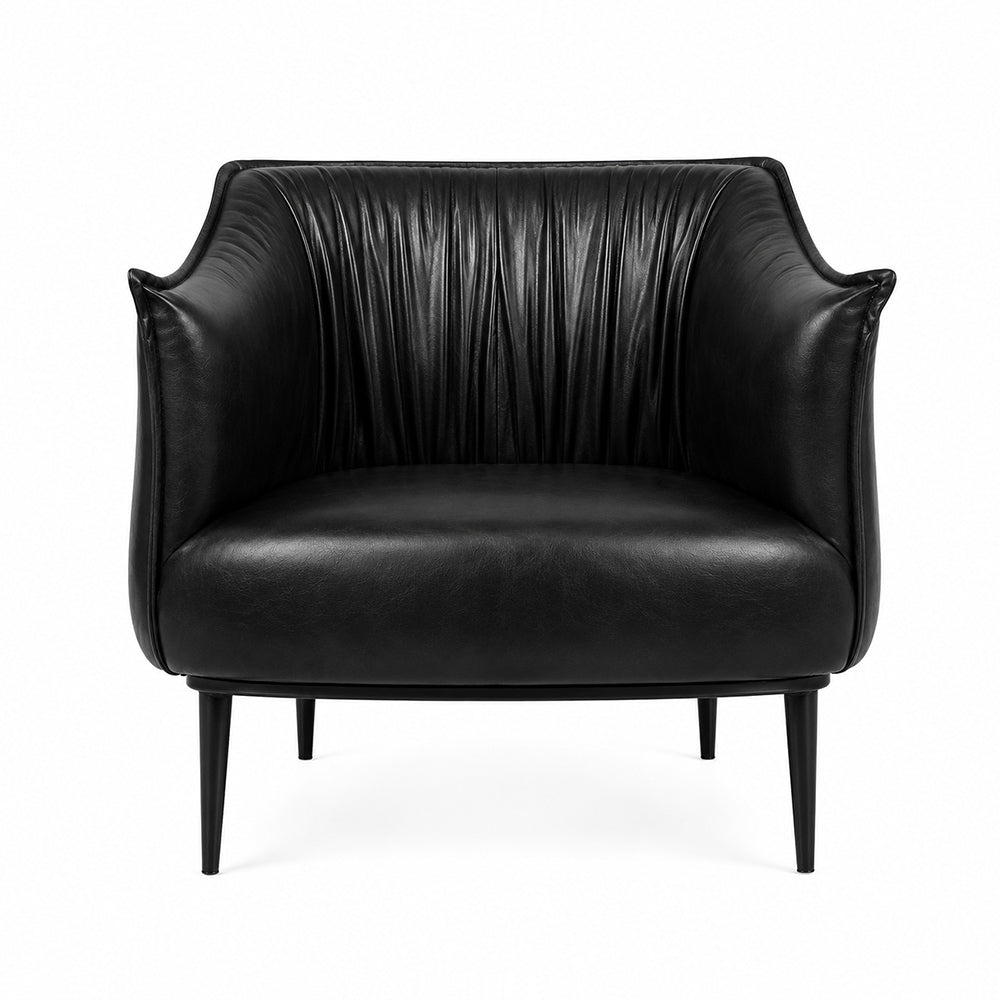 Almeda Lounge Chair| Black