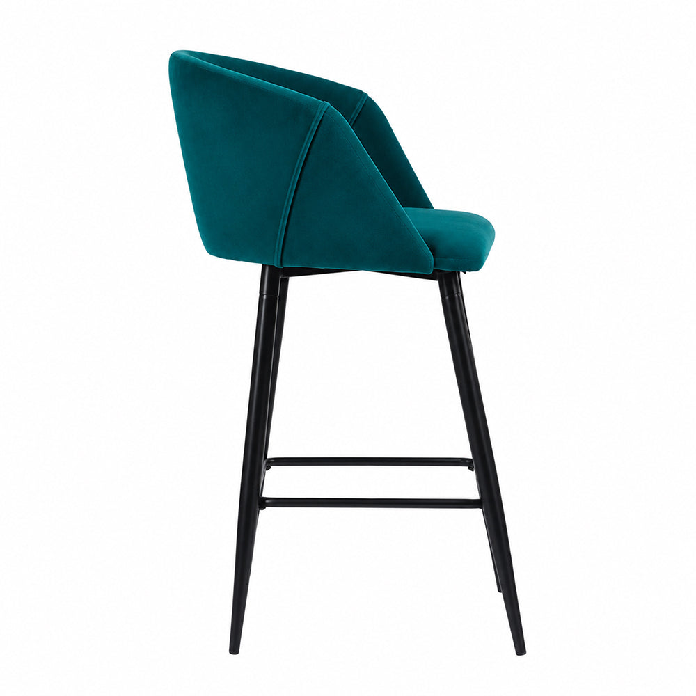 Doe Buck Clea Barstool|Teal