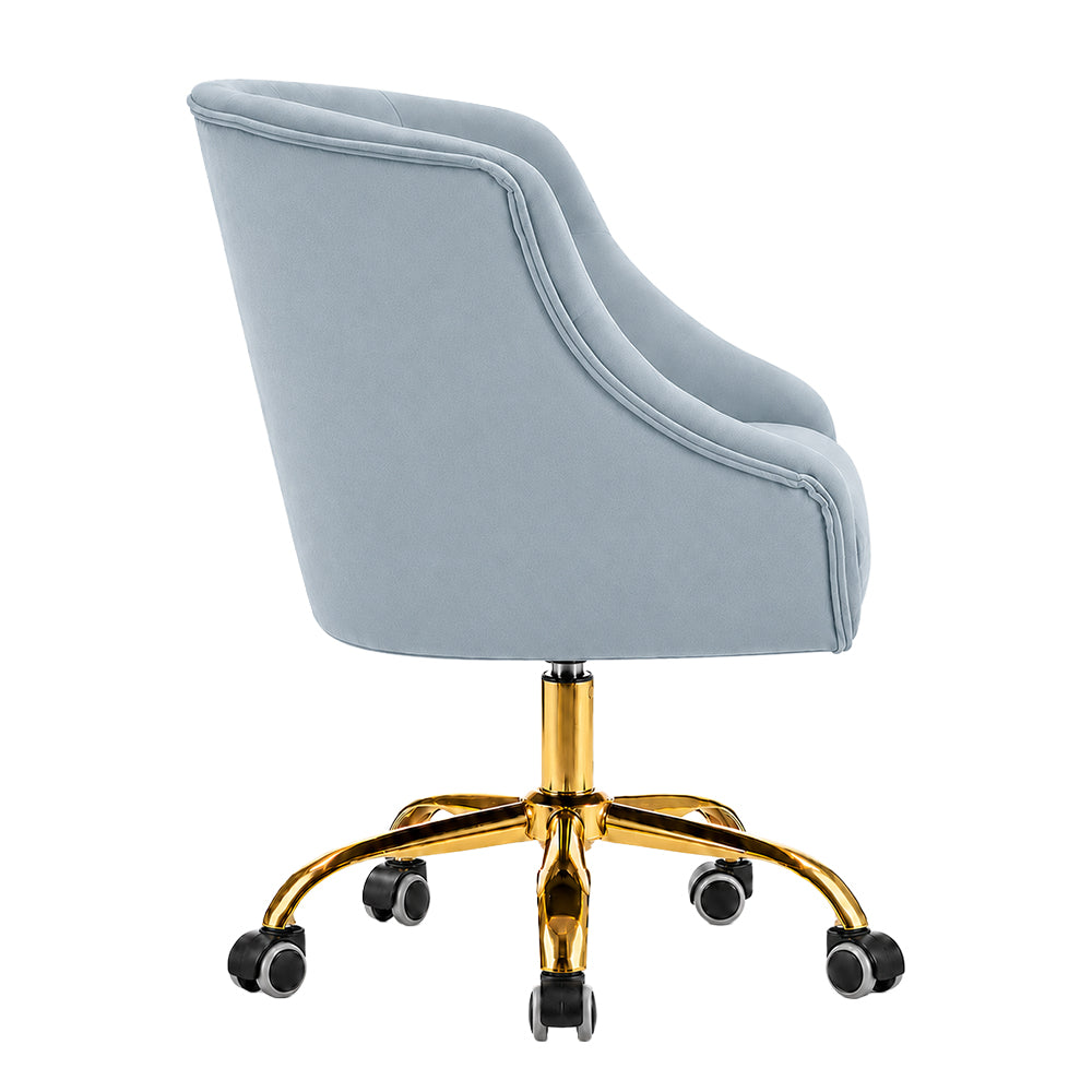 Clemence Office Chair |Sky Blue