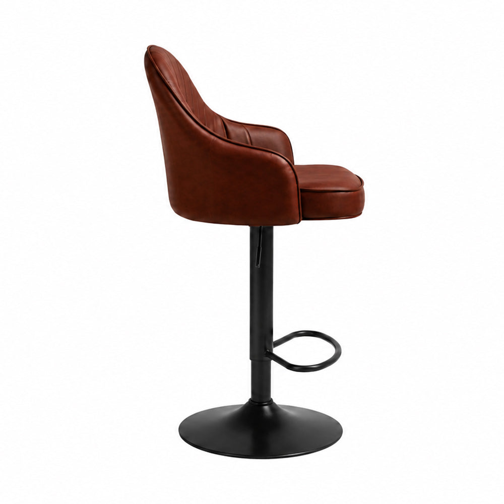 DoeBuck Fressia Barstool|Brown