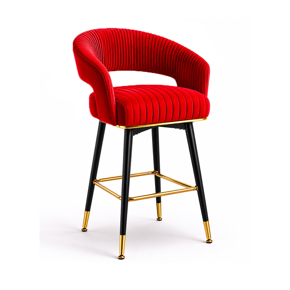 Doe Buck Mixoy Barstool|Red