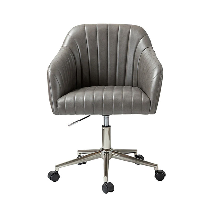 Colm Task Chair Grey | Compact Office Chair Grey