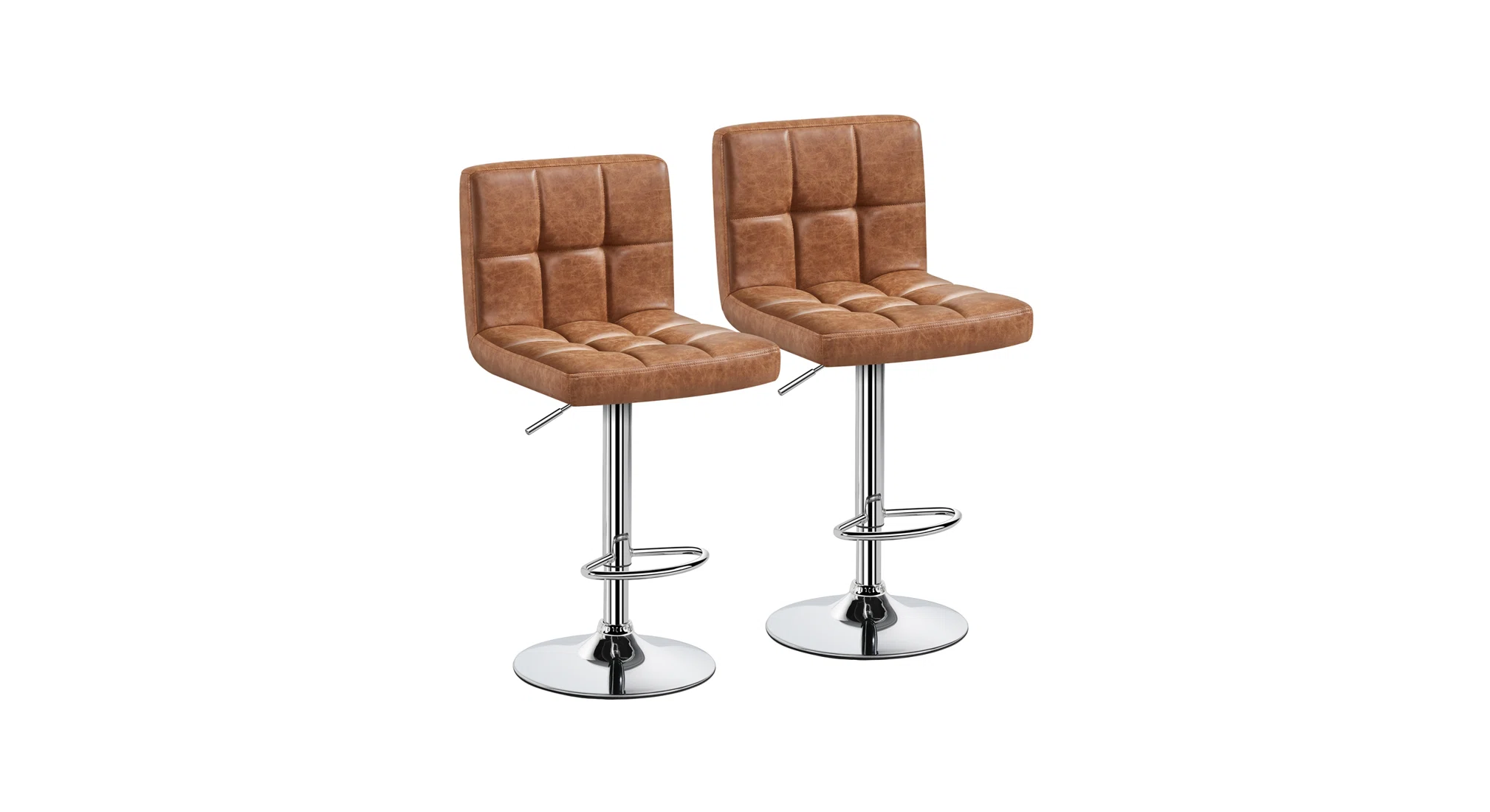 Gerrilyn Swiel Adjustable Bar Stool - Tan