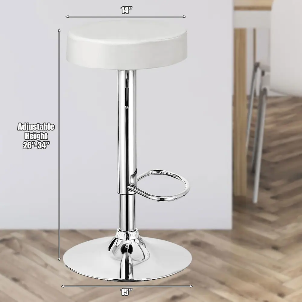 Linon Bar Stool - White