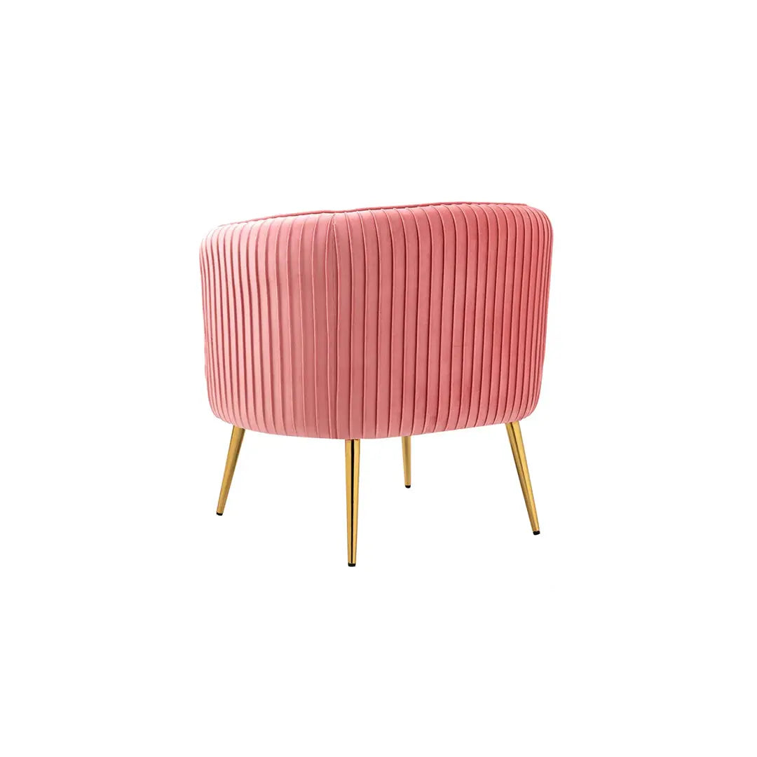 Leiser Accent Chair - Peach