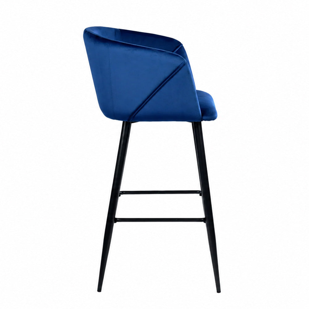 Doe Buck Clea Barstool|Blue