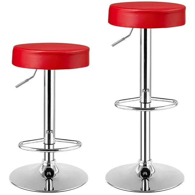 Linon Bar Stool - Red