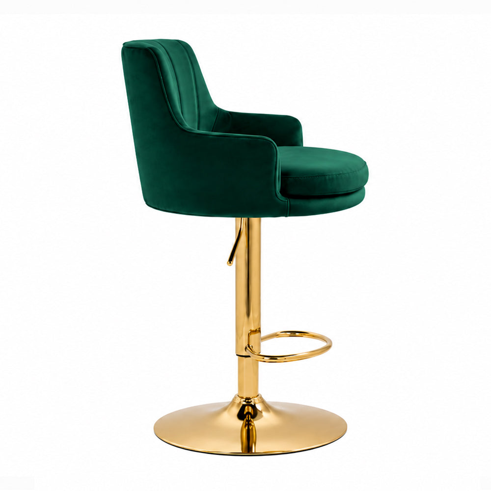 Doe Buck Oliver Barstool|Green