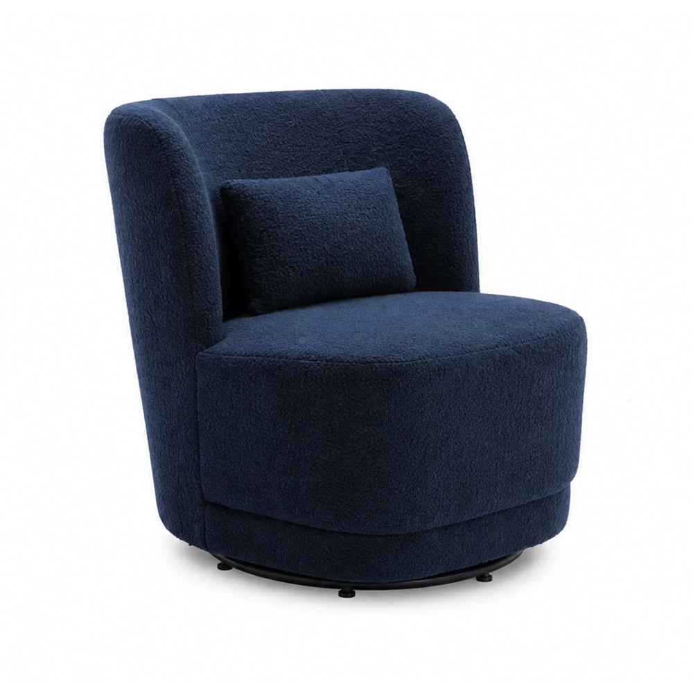 Doe Buck Schillar Lounge Chair|Blue