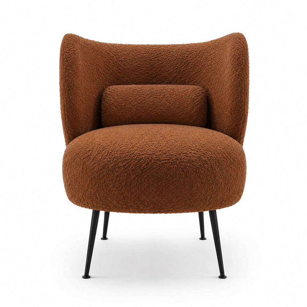 Collin Accent Chair| Dark Brown
