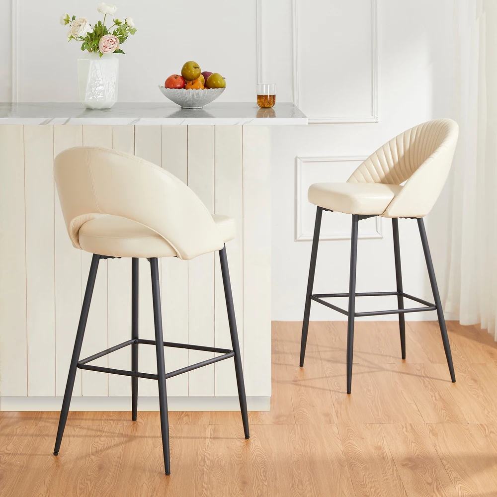 Elmore Bar Stool - Beige