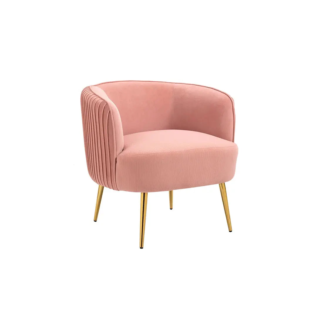 Leiser Accent Chair - Pink