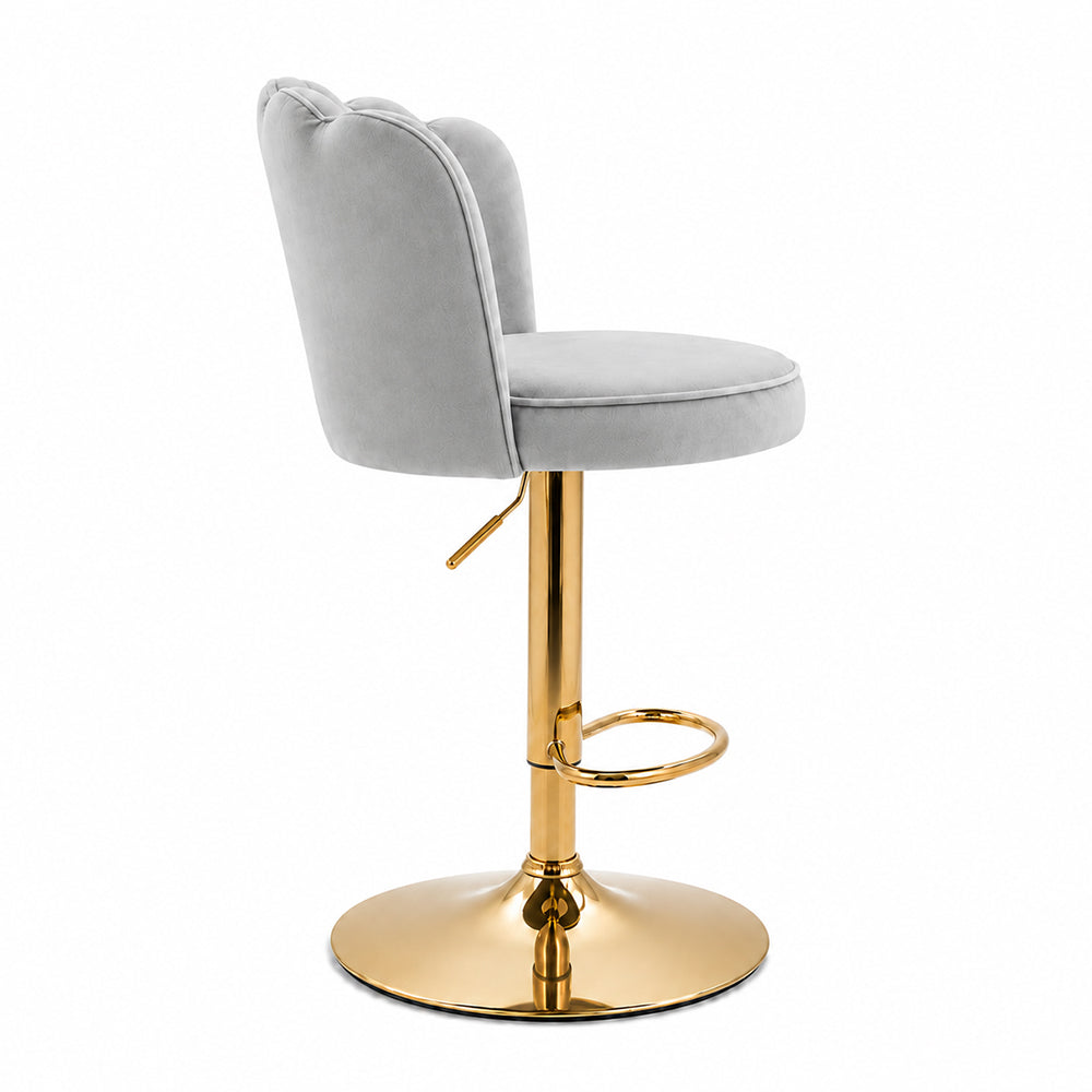 Doe Buck Avidan Bar Stool|Grey