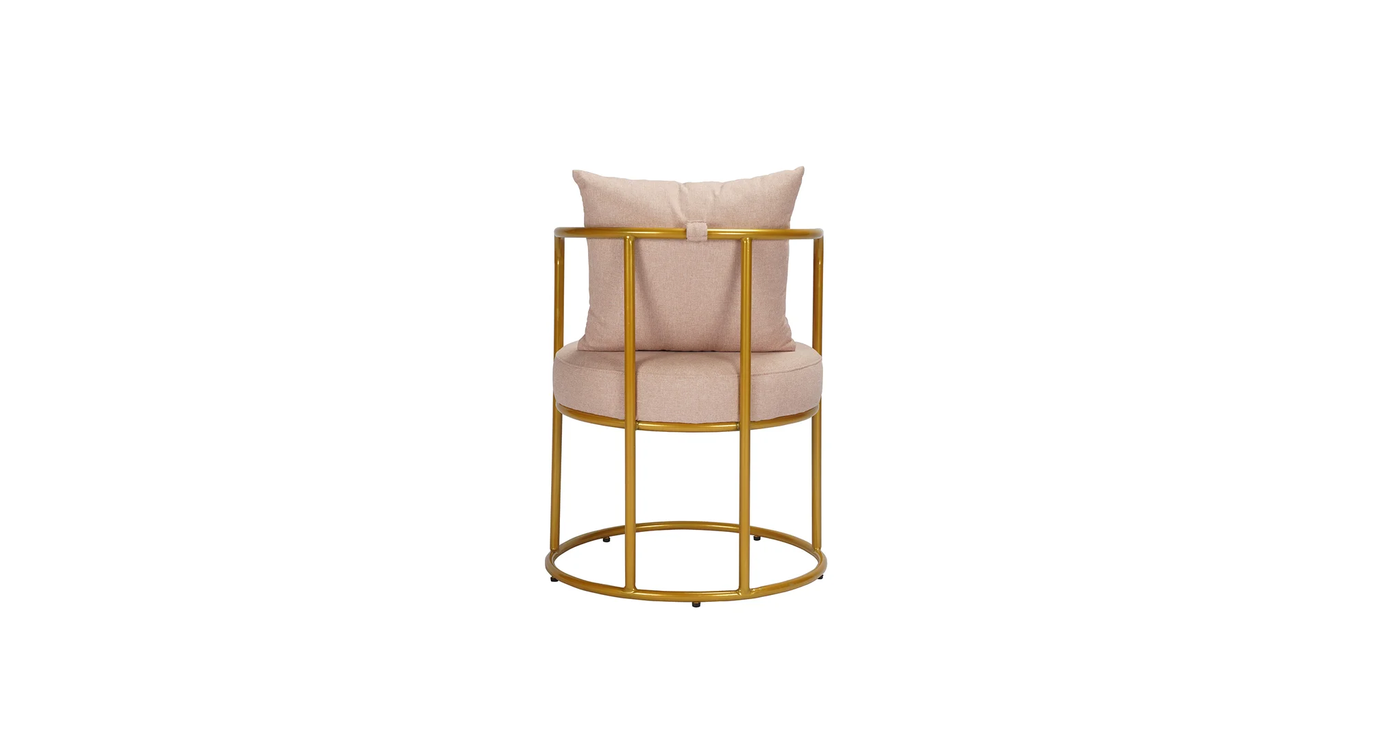 Allex Chair Pink | Minimalist Side Chair Blush Pink