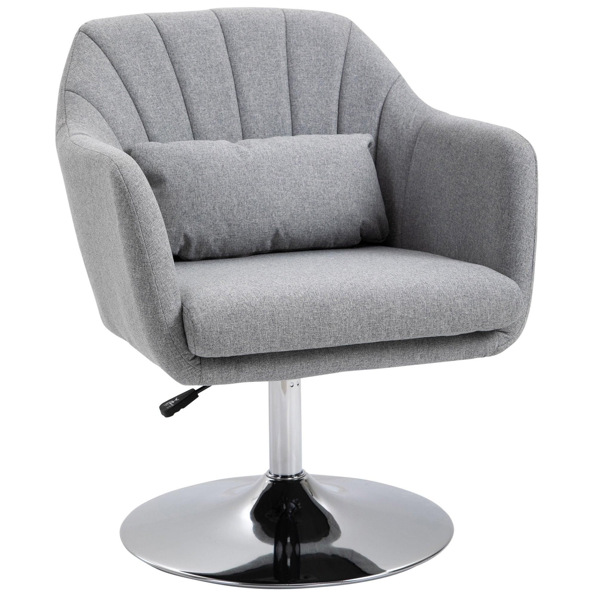 Boyd Swiel Bar Stool/Chair - Light Grey
