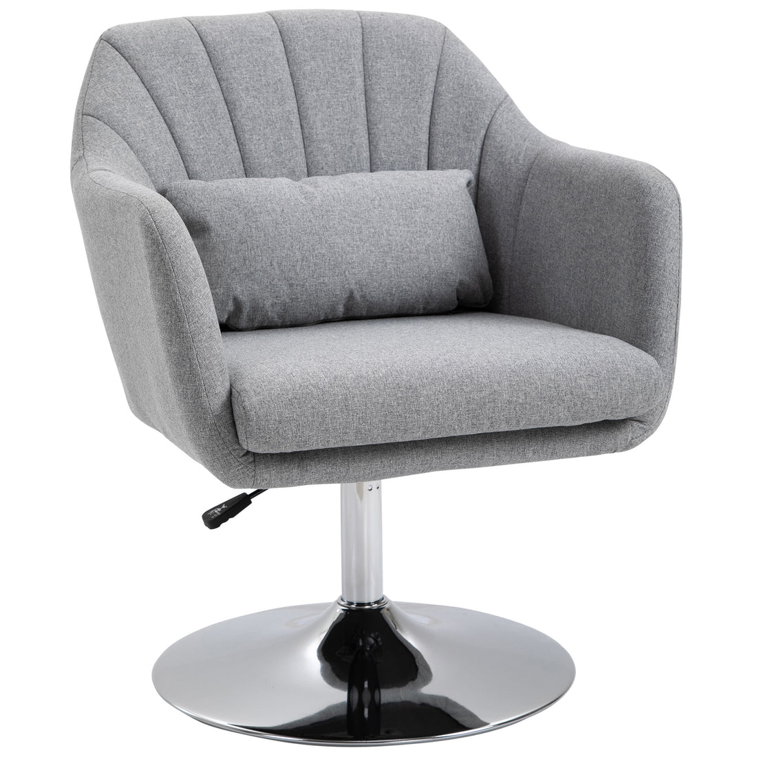 Boyd Swiel Bar Stool/Chair - Light Grey