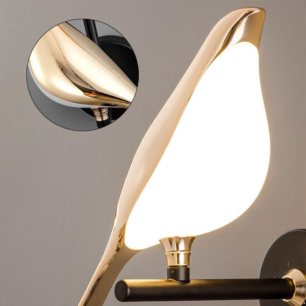Sculptural Bird Accent Wall Sconce