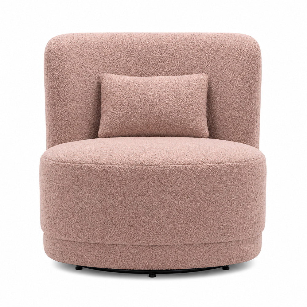 Doe Buck Schillar Lounge Chair|Pink